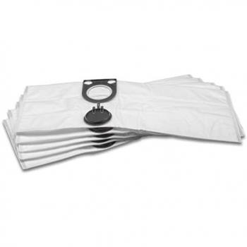 VHBW 10×White MicroFleece Vacuum Bags – 20 L – Metabo 1200/1201 Compatible