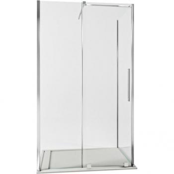 Bonussi Box Doccia Angolare 70x120 cm Anta Scorrevole, Cruscotto Cristallino 8mm, Altezza 200cm Uriel