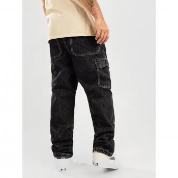Jeans Empyre Sk8 Cargo Nera in Stile Denim