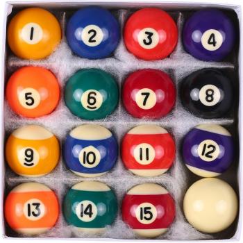Kids’ 16-Piece 38mm Billiards Table Ball Collection – Resin