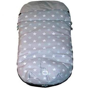 Saco Polar Impermeable Pekebaby Stelline Gris