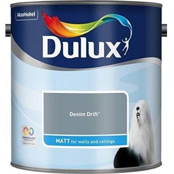 Dulux Denim Drift Matt Emulsion Paint, 2.5L