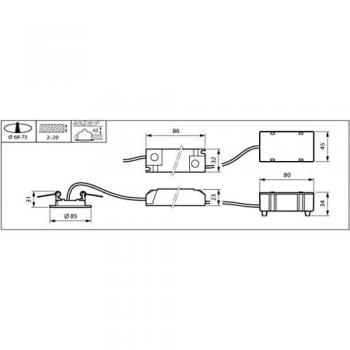 Philips LED Downlight DN145B LED6S/830