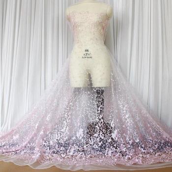 130x100cm Wedding Headdress Lace Applique