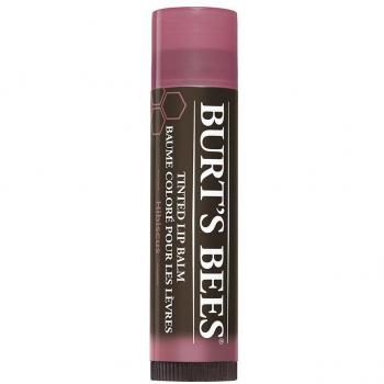 Burt's Bees Naturgetönter Lippenstift Hibiskus – 1 Stift, Sheabutter + pflanzliches Wachs