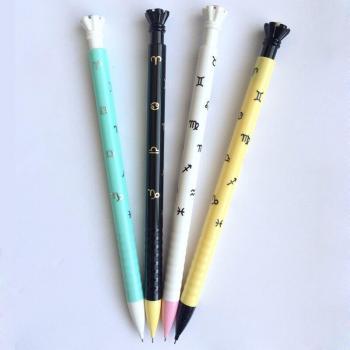 R54 3X Golden Pastel Mechanical Pencils 0.5mm