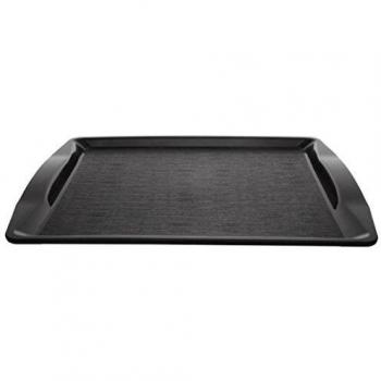 Kristallon CM940 Black Handled Food Serving Tray – 430 × 305 × 25 mm