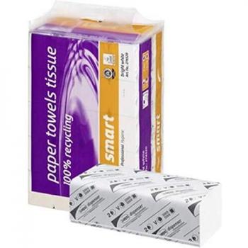 Wepa Handtuchpapier Smart, 240 x 230 mm, V-Falz, hochweiß 2-lagig, 1 Stück