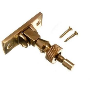 Solid Polished Brass Sash Latch Fastener Catch by Brighton + Screws (Pack of 24)