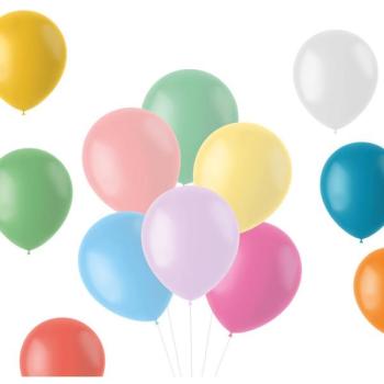 Folat 50 Bunte Party‑Aufblasballons – 33 cm (OS)