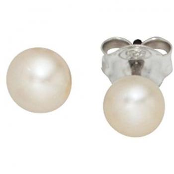 JOBO “39933” – Ohrstecker aus 925 Sterling‑Silber, 2 Süßwasserperlen