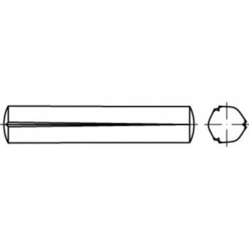 Goupille conique cannelée (8 mm) – Série 100 pièces – TOOLCRAFT