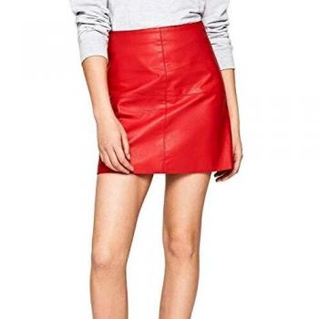 Création Femme : Jupe Henar de Pepe Jeans en Rouge Passionné