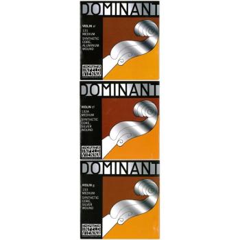 A.D.G Violin Strings – 44‑piece Dominant Series with Silver Winding on D (Thomastik)