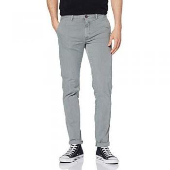 Pantalones HKT Chino Tinteado, Gris, W36/L32