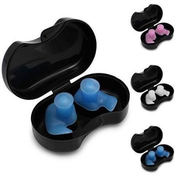 Tapones de Oídos para Deportes Acuáticos SYOSIN, 3 Pares de Silicona