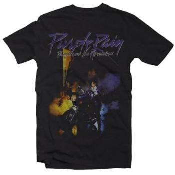 Camisole Homme Noir Prince – Motif Purple Rain – XL