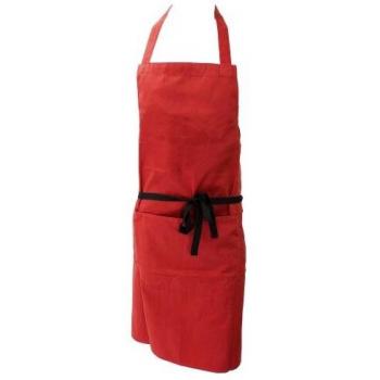 Delantal de Trabajo Femenino Polycotton con Bolsillo (Paquete de 2)