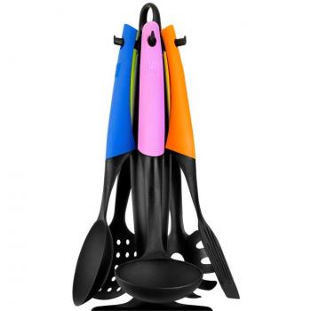 BreezeStand 5‑Piece Nylon Rotator – Colorful