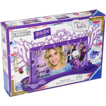 RAVENSBURGER 12092 3D Puzzle – Girly Girl Edition: Violetta Schmuckbaum (Violett)