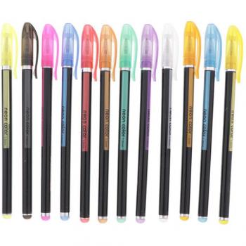 Colored Gel Markers Pack