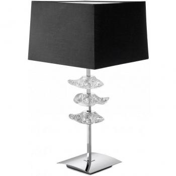 Mantra Akira Table Lamp with Black Shade