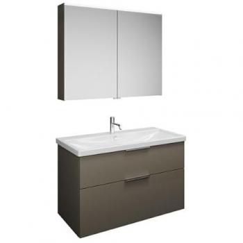 Burgbad – Set tout-en-un : armoire toilette + lavabos