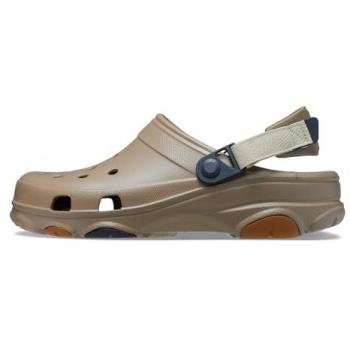 Crocs Unisex Pantoletten Classic All Terrain Clog 206340 Braun 36,5