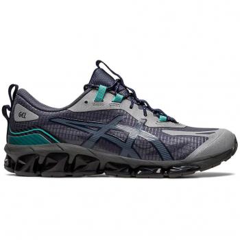ASICS GEL-Quantum 360 VII Men's Running Sneakers Grey/Anthracite/Turquoise Carrier/Grey 1201A680-021