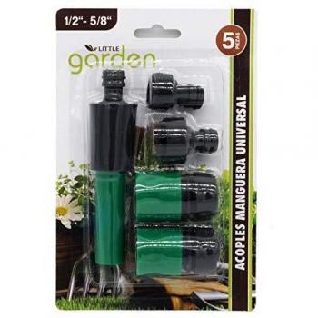 Set 5 acoples para manguera Little Garden