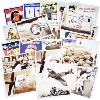 Conjunto de Tarjetas Felicitación y Paisaje