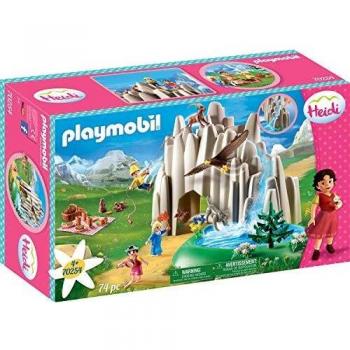 Set Playmobil Heidi, Peter et Clara au lac de cristal