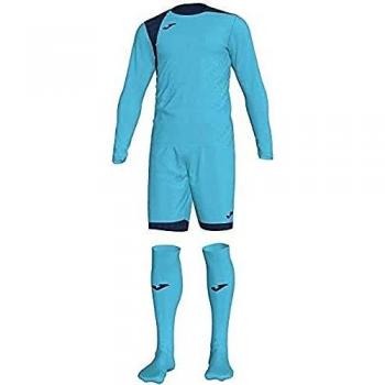 Kinder Torwart-Set von Joma Zamora in Türkis Neon – einheitliche Passform