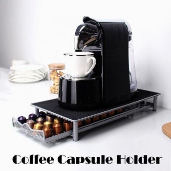 Cadre de rangement pour capsules de café