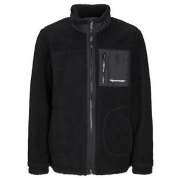 JACK & JONES Jungen Fleecejacke JORVESTERBRO schwarz Größe 152