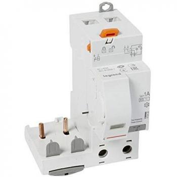 Legrand 410426 Bloc différentiel adaptable à vis 2P 230V 63A type AC 1000mA sélectif