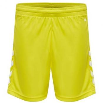 Pantalones cortos unisex Hummel hmlCORE XK amarillos para niños