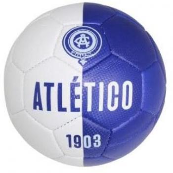 Balón Atlético de Madrid Grande Blanco y Azul Bicolor