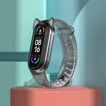 Pulsera inteligente con correa de muñeca impermeable para Mi Band 3, 4, 5 y 6