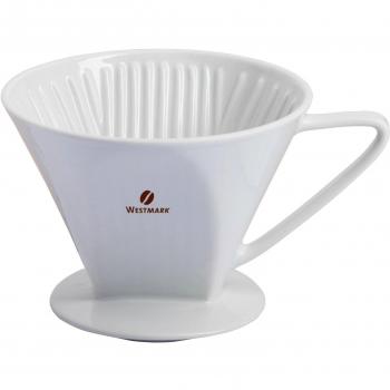 Kaffeehalter Westmark Porzellan, Filtergröße 2, Brasilia-Design