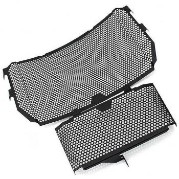 Guarda de Enfriamiento Radiador Moto MT10 FZ10 FZ-10 2016‑2023 Negro