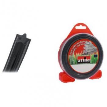 Filo Attila 3 mm Stela 15 m Nero