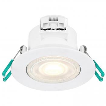 Spot encastré à LED intégré YOURHOME 500lm blanc IP44 3000K pack de 3