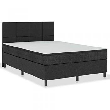 Lova Comfort‑Breeze Mattress – Dark Grey, 140x200 cm (Fabric)