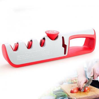 4-Stage Scissors and Knife Sharpener