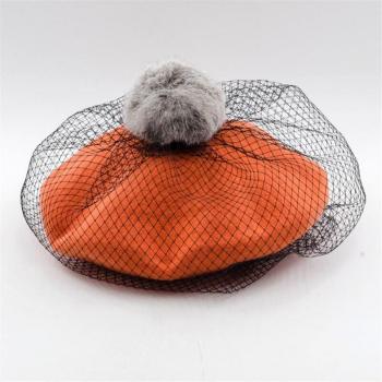 Gorro de pintor de lana para otoño e invierno