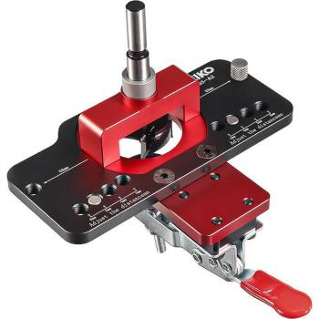 Cerniera alluminio 35 m – Guida foro cerniera mascherata, morsetto porta armadio