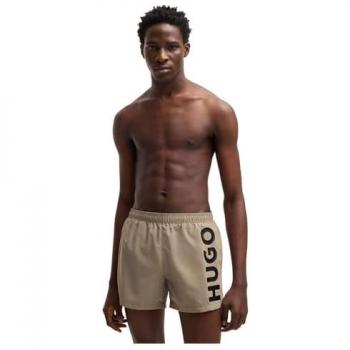 Tissu Luxe Hugo Abas XL, Nuances Beige & Noir
