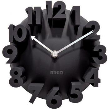 Reloj Negro Urbano de Pared