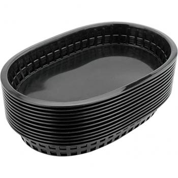 12pcs Plastic Burger Baskets